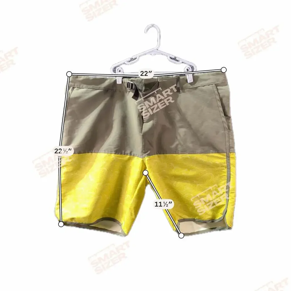 Helly Hansen Solen Water Shorts with Belted Waist and Wave Pattern